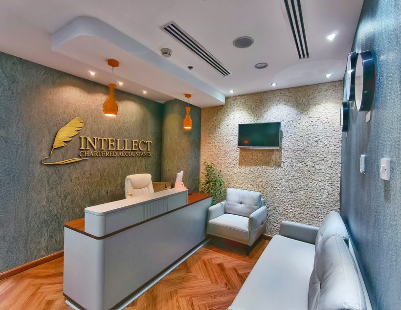 Reception at Intellect Chartered Accountants