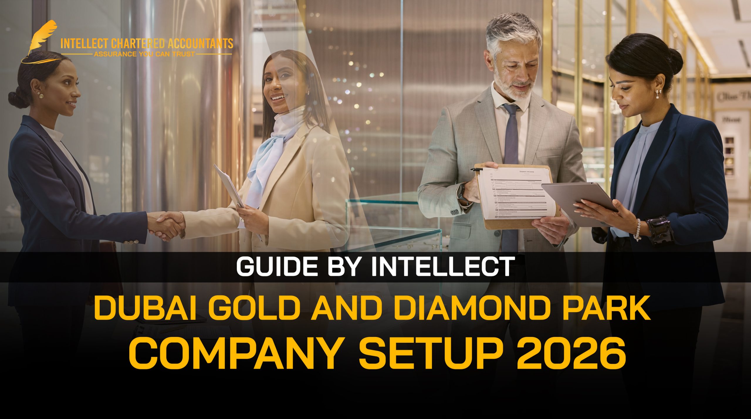Setting up a company in Dubai Gold and Diamond Park 2026